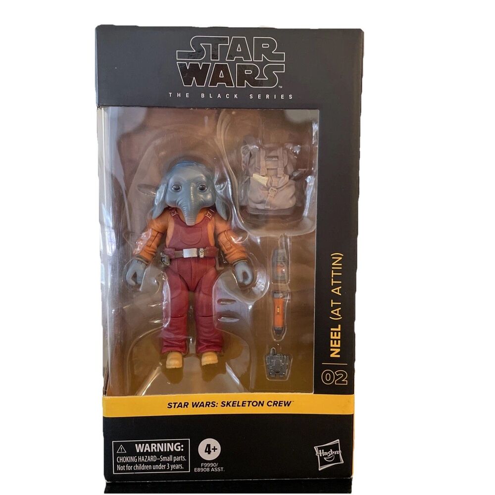 Star Wars Black Series Skeleton Crew Neel (At Attin) 6" Action Figure